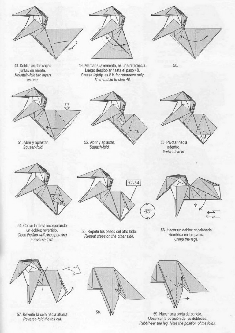 Marvelous Origami Unicorn Instructions 2019