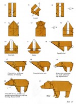 Bear Origami Patterns